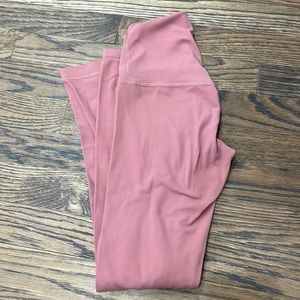 Pink lulu leggings